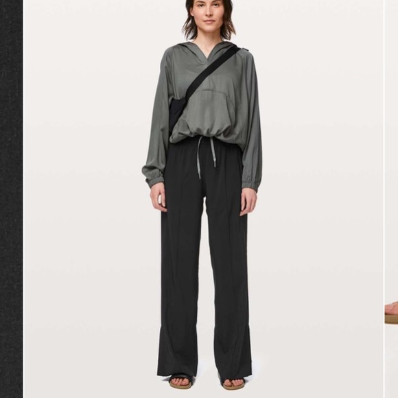 lululemon athletica Pants - Lululemon Wanderer Wide Leg Pant
Black Sz 8